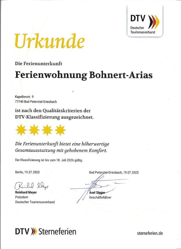 Ferienwohnung Bohnert-Arias Bad Peterstal-Griesbach Luaran gambar